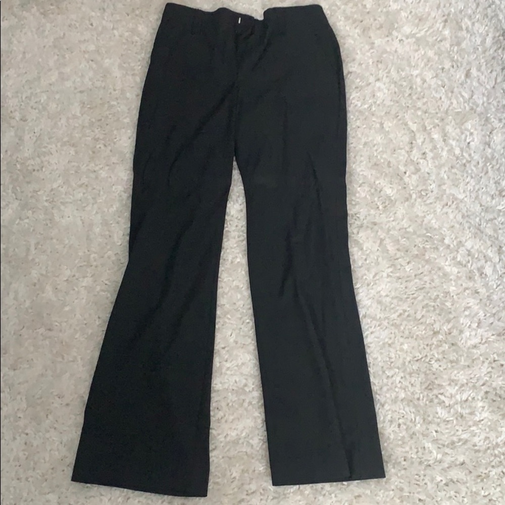 Gray trousers